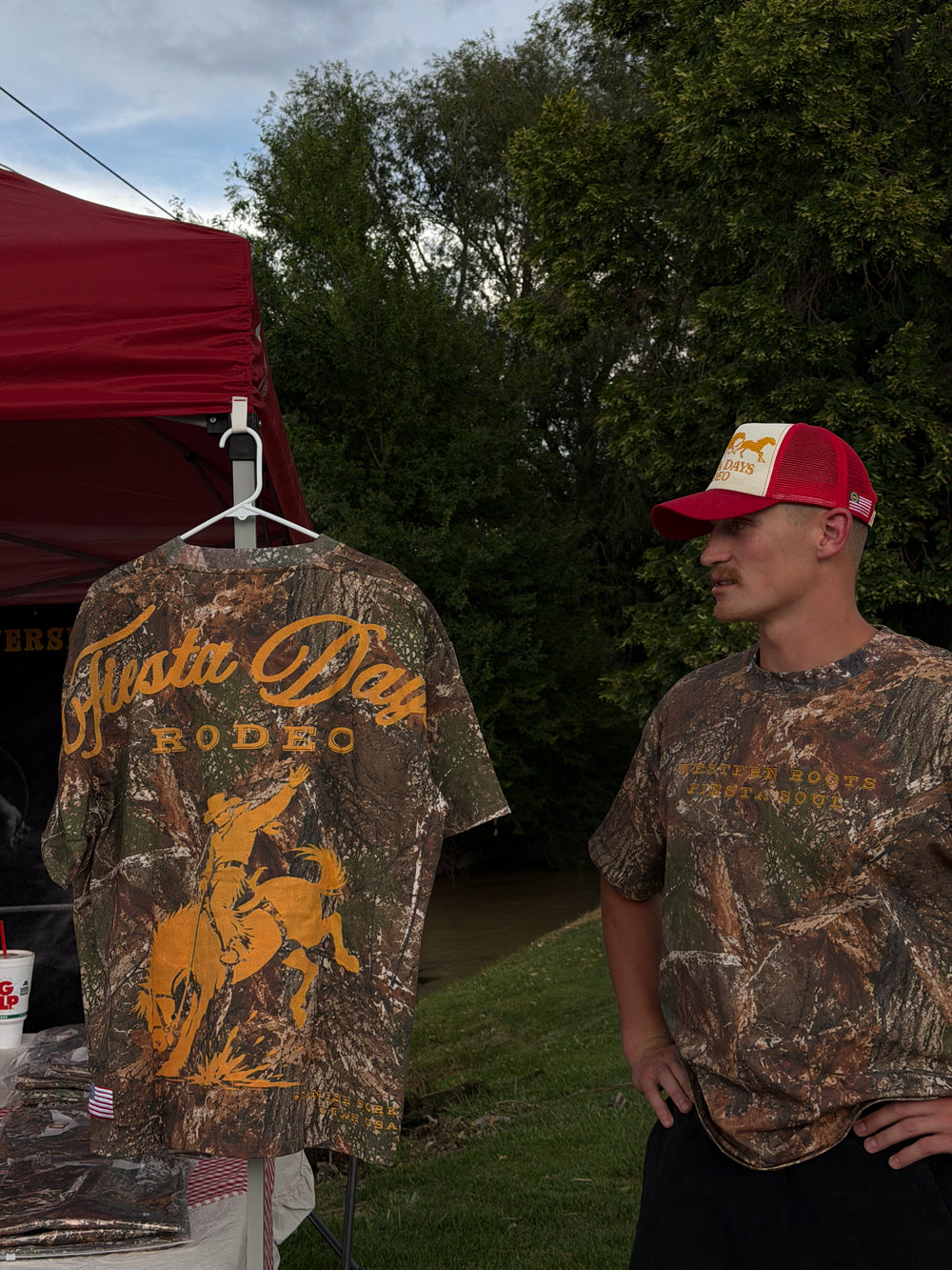 Fiesta Days Rodeo Camo Tee