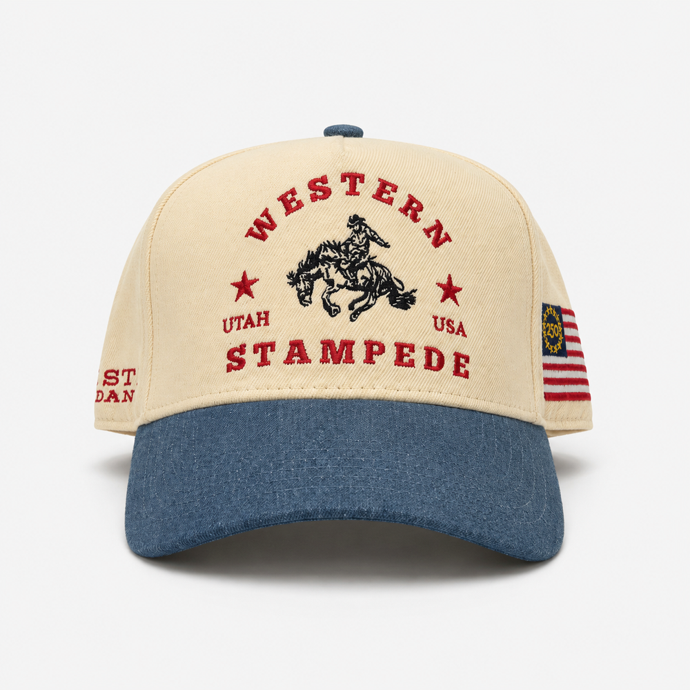 Western Stampede trucker hat - front