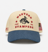 Western Stampede trucker hat - front