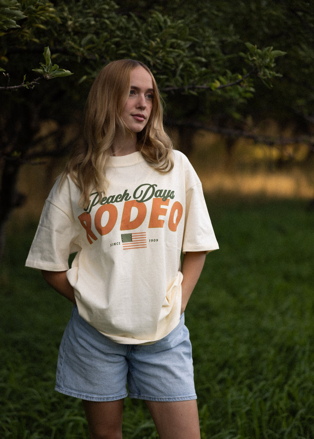 Peach Days Rodeo Tee