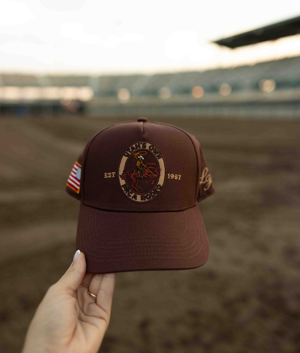 Utah's Own Rodeo Hat - Brown